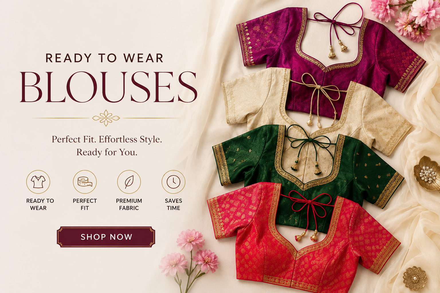 Ready to wear blouse collections